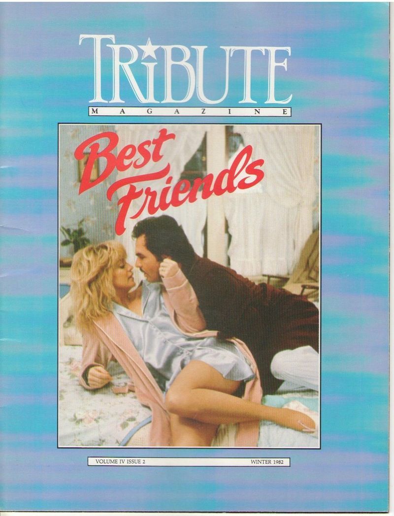 TRIBUTE magazine side cover  Vol 4 # 2 Winter 1982
