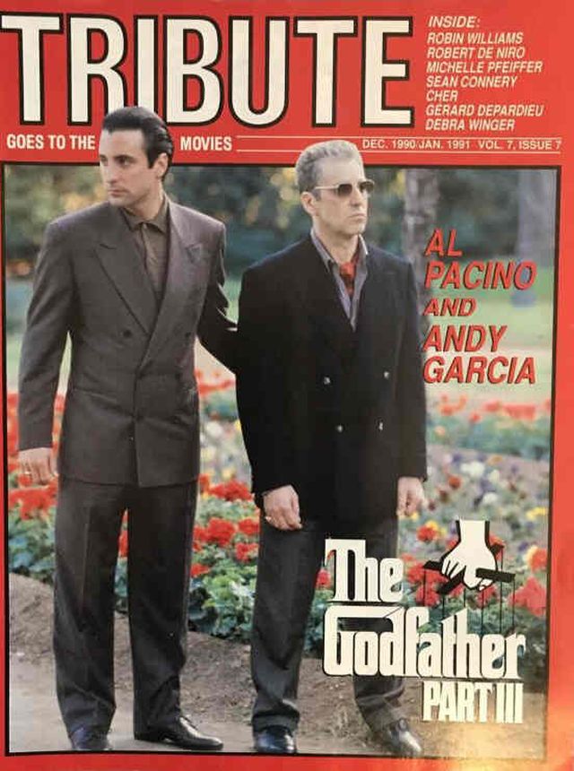 TRIBUTE magazine side cover  Vol 7 No 7 December 1990/January 1991 