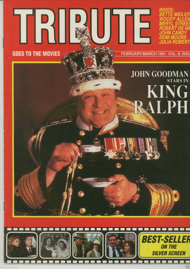 TRIBUTE magazine side cover  Vol 8 No 1 February/March 1991