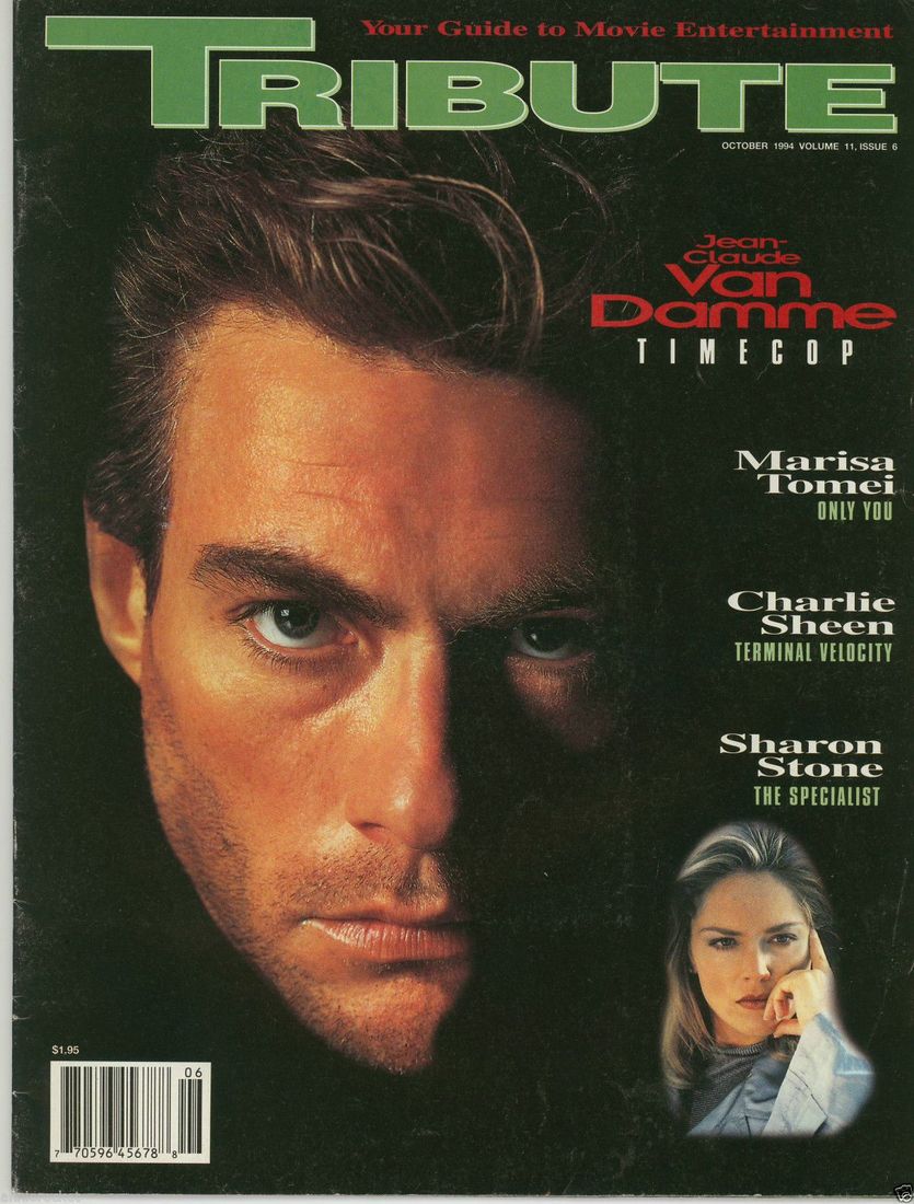 TRIBUTE magazine side cover  Vol 11 No 6 October 1994