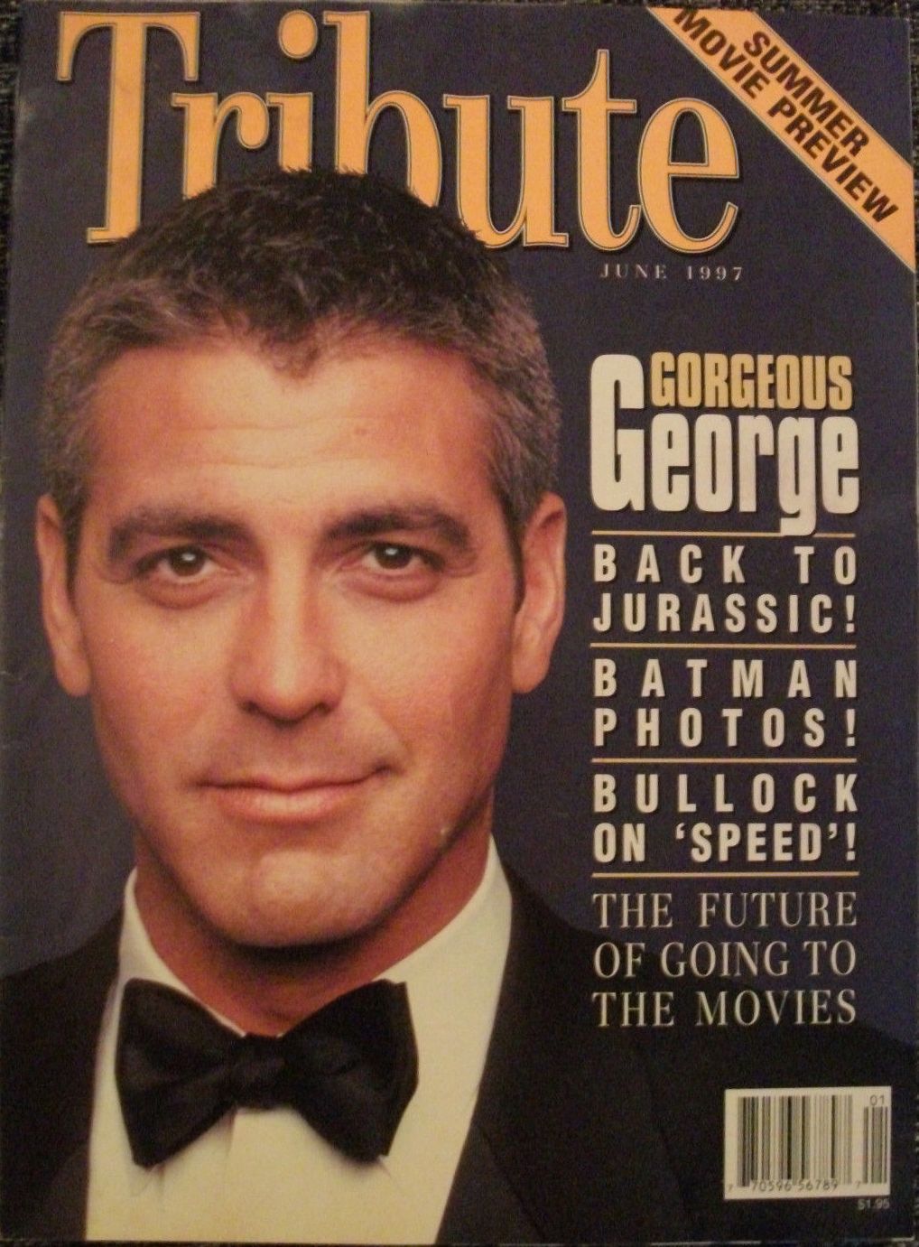 TRIBUTE magazine side cover  Vol 14 No 3 June 1997