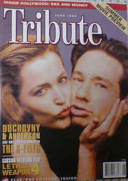 TRIBUTE magazine side cover  Vol 15 No 4 June 1998