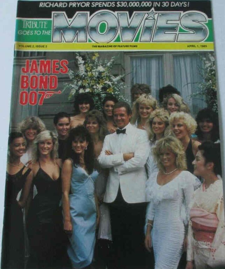 TRIBUTE magazine side cover  Vol 2 # 2  April/May 1985