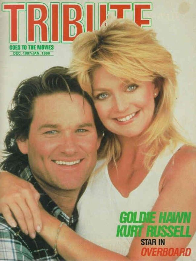 TRIBUTE magazine side cover  December 1987/ January 1988 