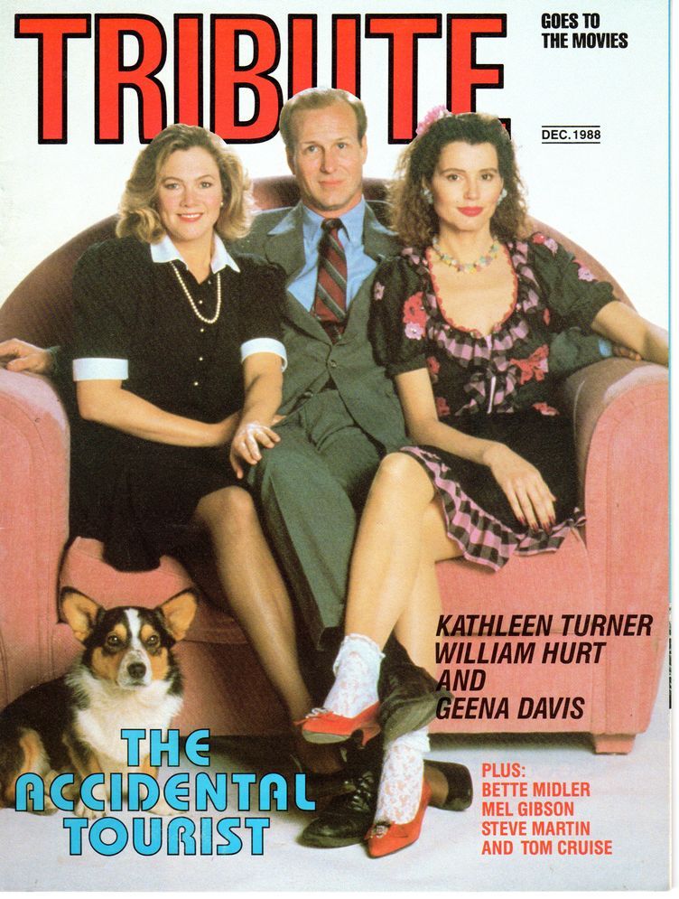TRIBUTE magazine side cover  Vol 5 # 6 December 1988