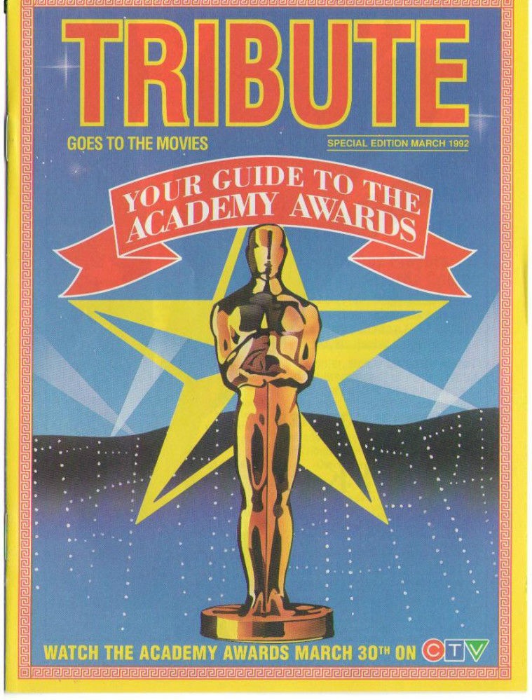 TRIBUTE magazine side cover March 1992