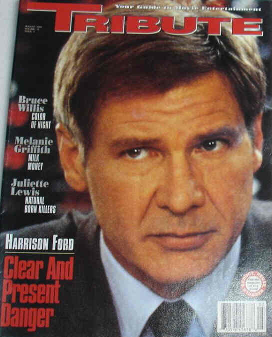 TRIBUTE magazine side cover  Vol 11 No 5 August 1994