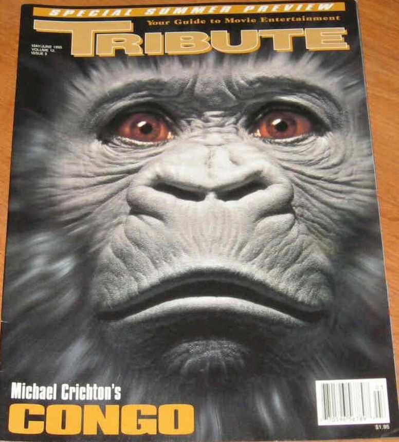 TRIBUTE magazine side cover  May/June 1995