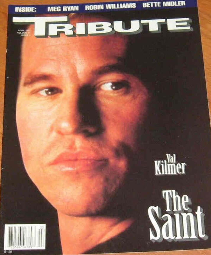 TRIBUTE magazine side cover  April 1997