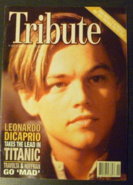 TRIBUTE magazine side cover  Vol 14 No 7 November 1997