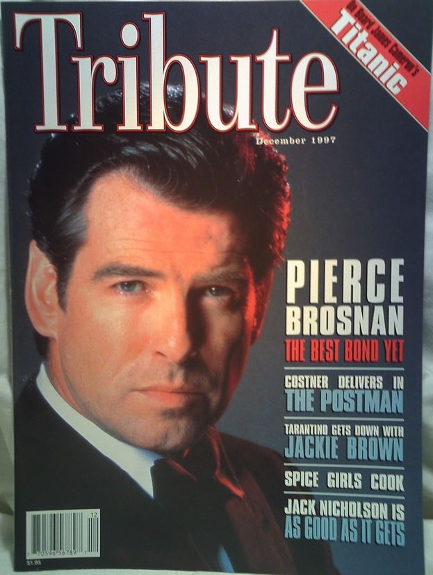 TRIBUTE magazine side cover  Vol 14 No 8 December 1997