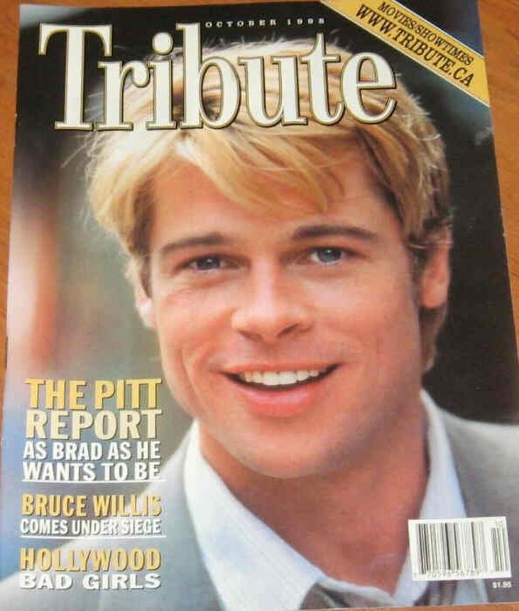 TRIBUTE magazine side cover  October 1998