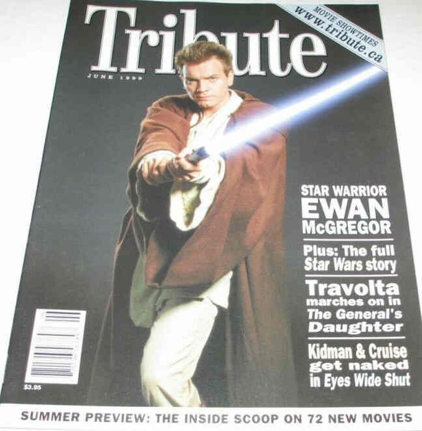 TRIBUTE magazine side cover  June 1999