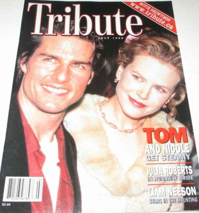 TRIBUTE magazine side cover  July 1999