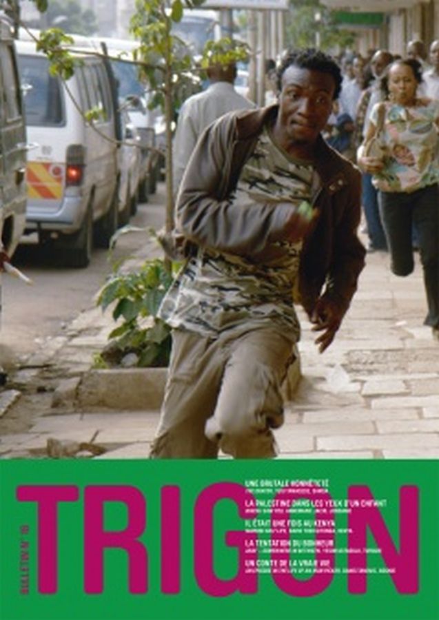 TRIGON magazine side cover Issue 18  French  2002