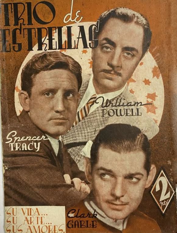 TRIO DE ESTRELLAS magazine side cover Issue 2   1940