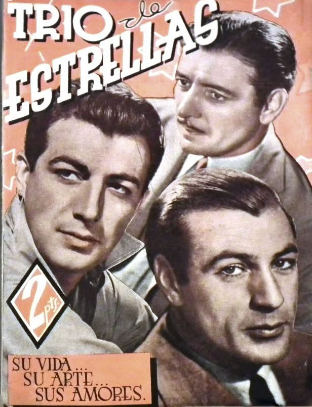 TRIO DE ESTRELLAS magazine side cover Issue 3   1940