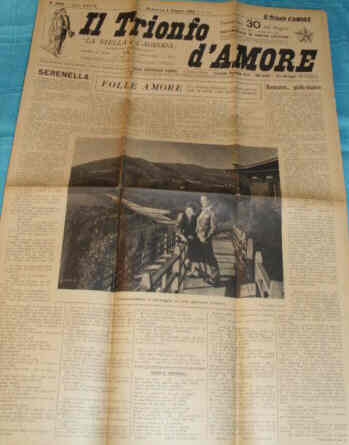 IL TRIONFO D AMORE magazine side cover 4 June 1933