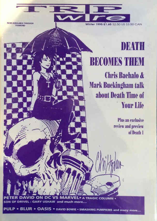 TRIPWIRE magazine side cover Winter 1995