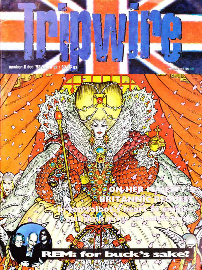 TRIPWIRE magazine side cover Issue 8  December 1998
