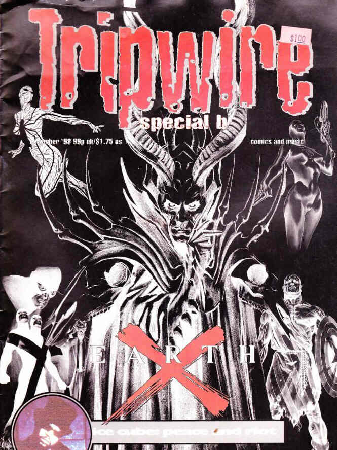 TRIPWIRE magazine side cover  Special  December 1998