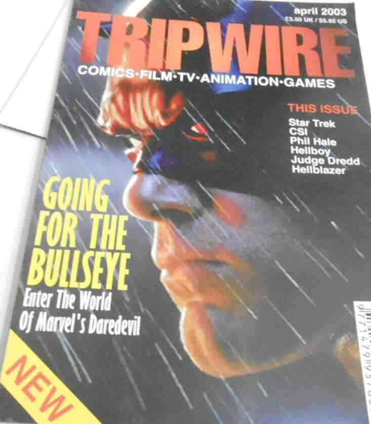 TRIPWIRE magazine side cover April 2003