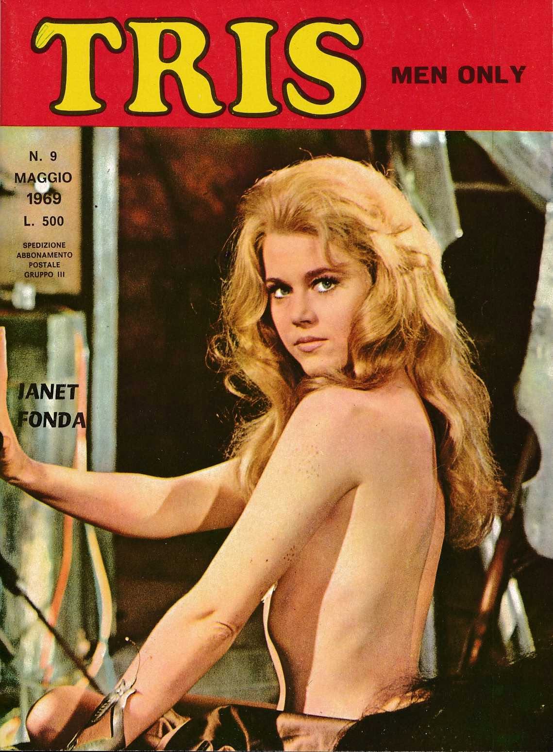 TRIS FOR MEN magazine side cover Issue 9  May 1969