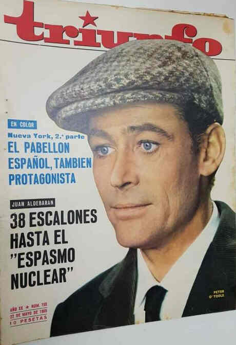 TRIUNFO magazine side cover Issue 155 22 May 1965