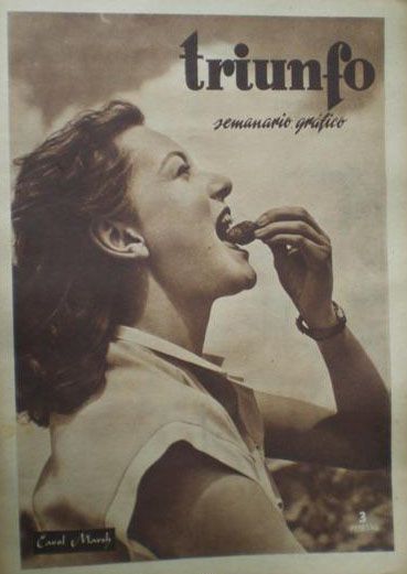 TRIUNFO magazine side cover Issue 103 17 January 1948