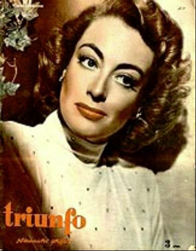 TRIUNFO magazine side cover Issue 134? 17 August 1949