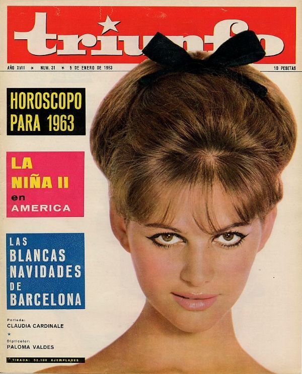 TRIUNFO magazine side cover Issue 31 5 January 1963