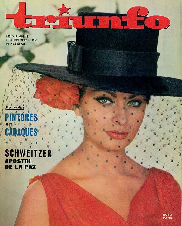 TRIUNFO magazine side cover Issue 171 11 September 1965