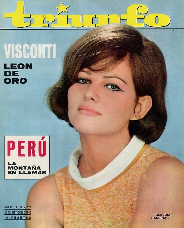 TRIUNFO magazine side cover Issue 173 25 September 1965