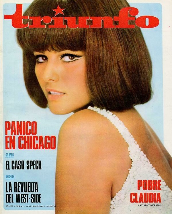 TRIUNFO magazine side cover Issue 217? 30 July 1966