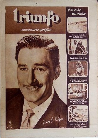 TRIUNFO magazine side cover Issue 52 25 January 1947