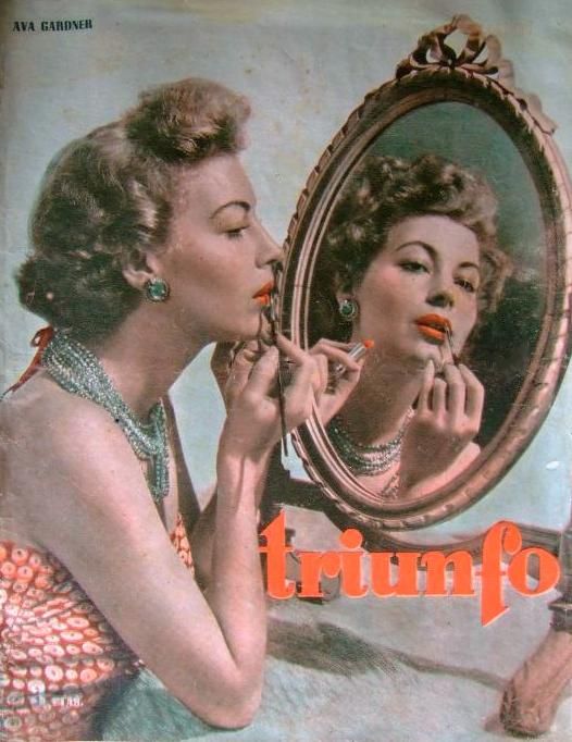 TRIUNFO magazine side cover Issue 227 24 June 1950