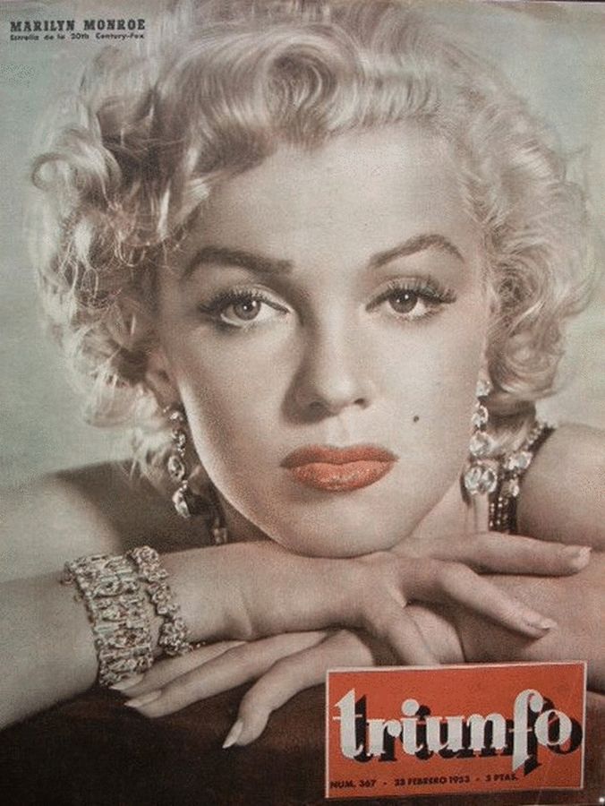 TRIUNFO magazine side cover Issue 367 23 February 1953