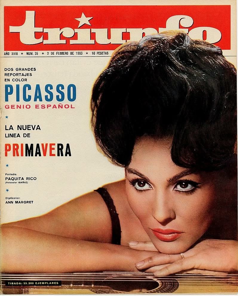 TRIUNFO magazine side cover Issue 35 2 February 1963