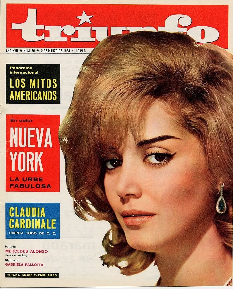 TRIUNFO magazine side cover Issue 39 2 March 1963