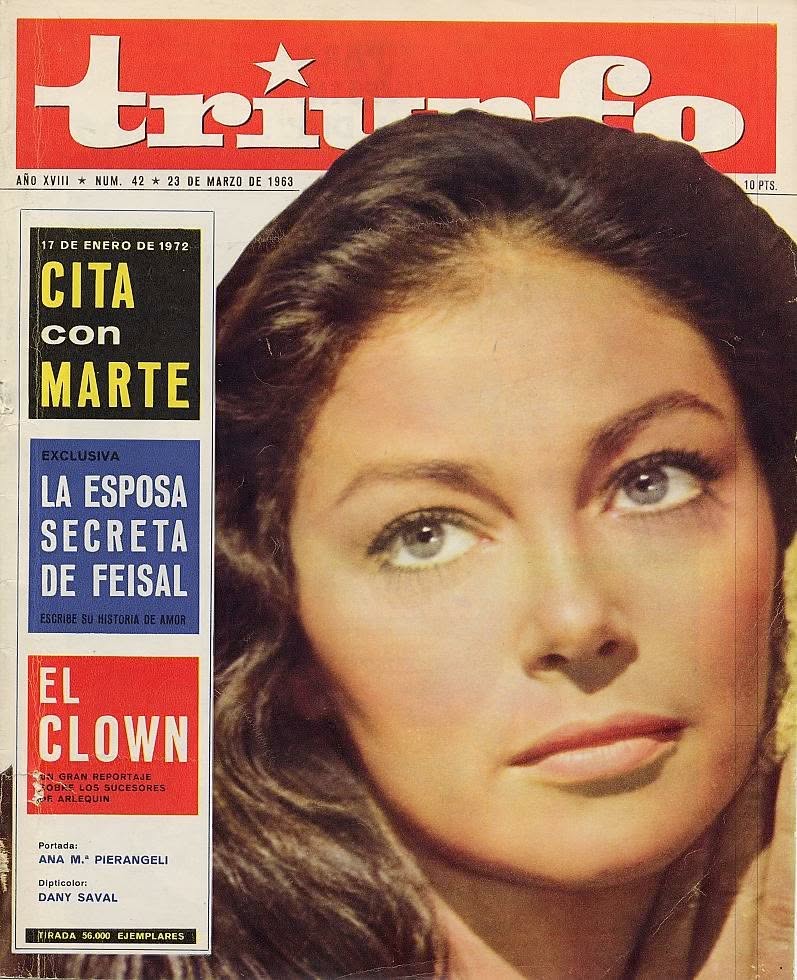 TRIUNFO magazine side cover Issue 42 23 March 1963