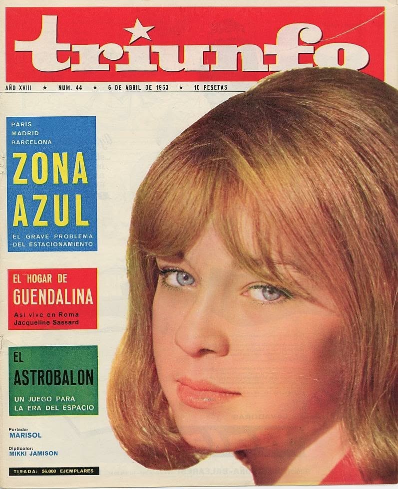 TRIUNFO magazine side cover Issue 44 6 April 1963