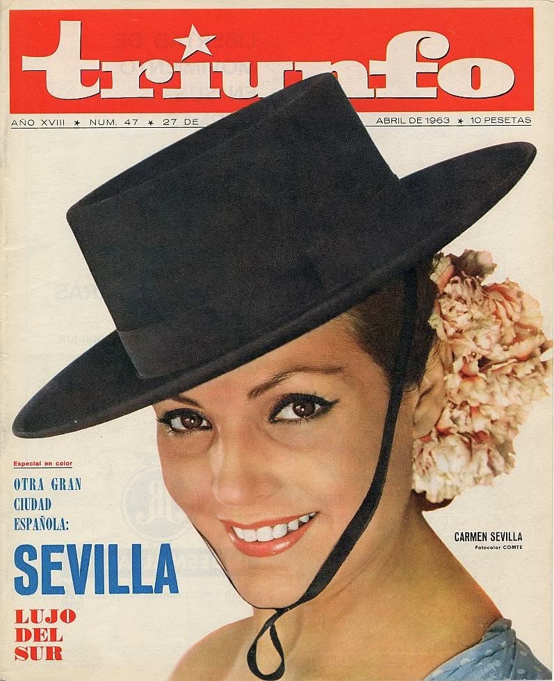 TRIUNFO magazine side cover Issue 47 27 April 1963