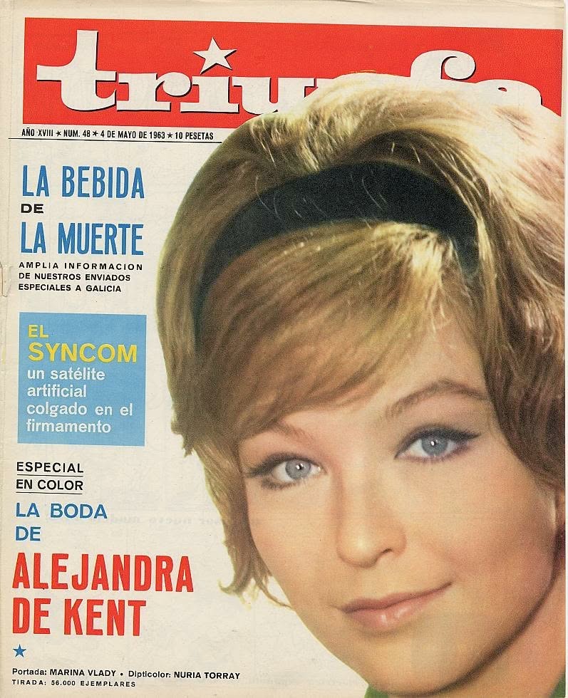 TRIUNFO magazine side cover Issue 48 4 May 1963