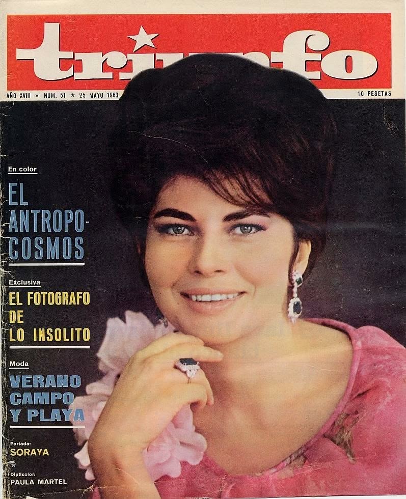 TRIUNFO magazine side cover Issue 51 25 May 1963