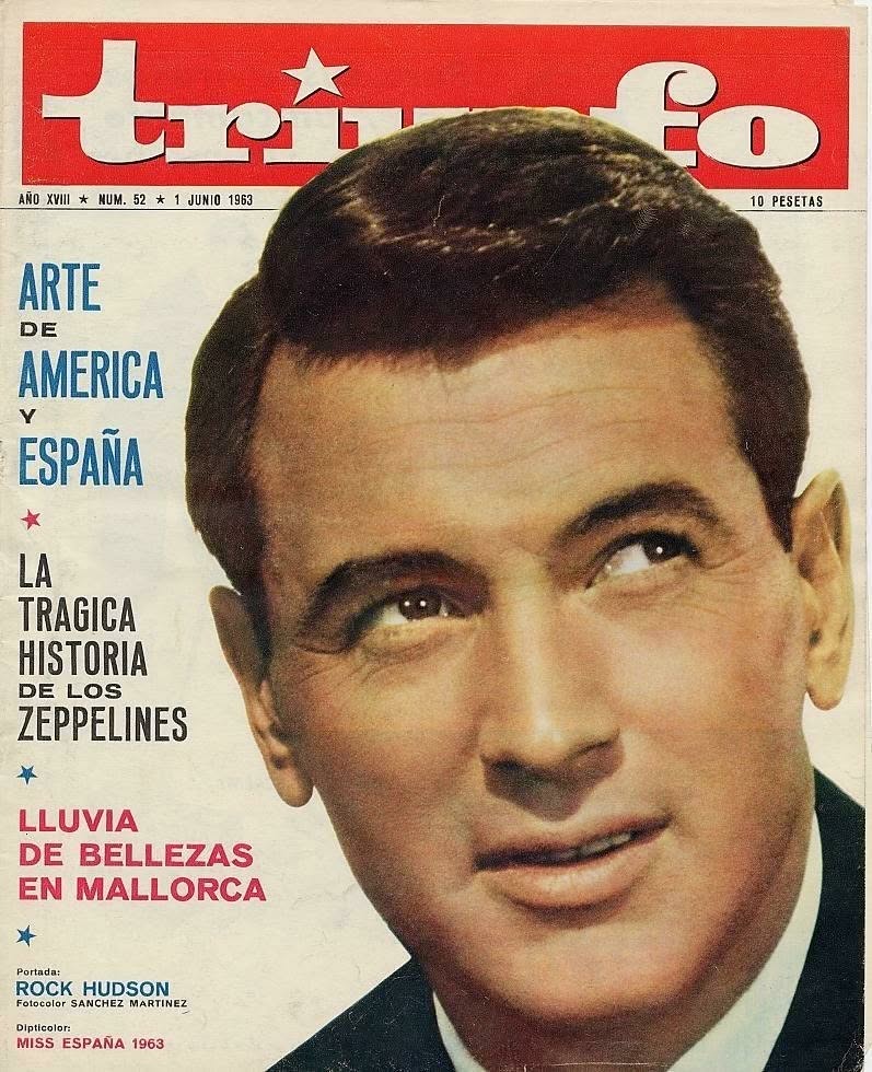 TRIUNFO magazine side cover Issue 52 1 June 1963