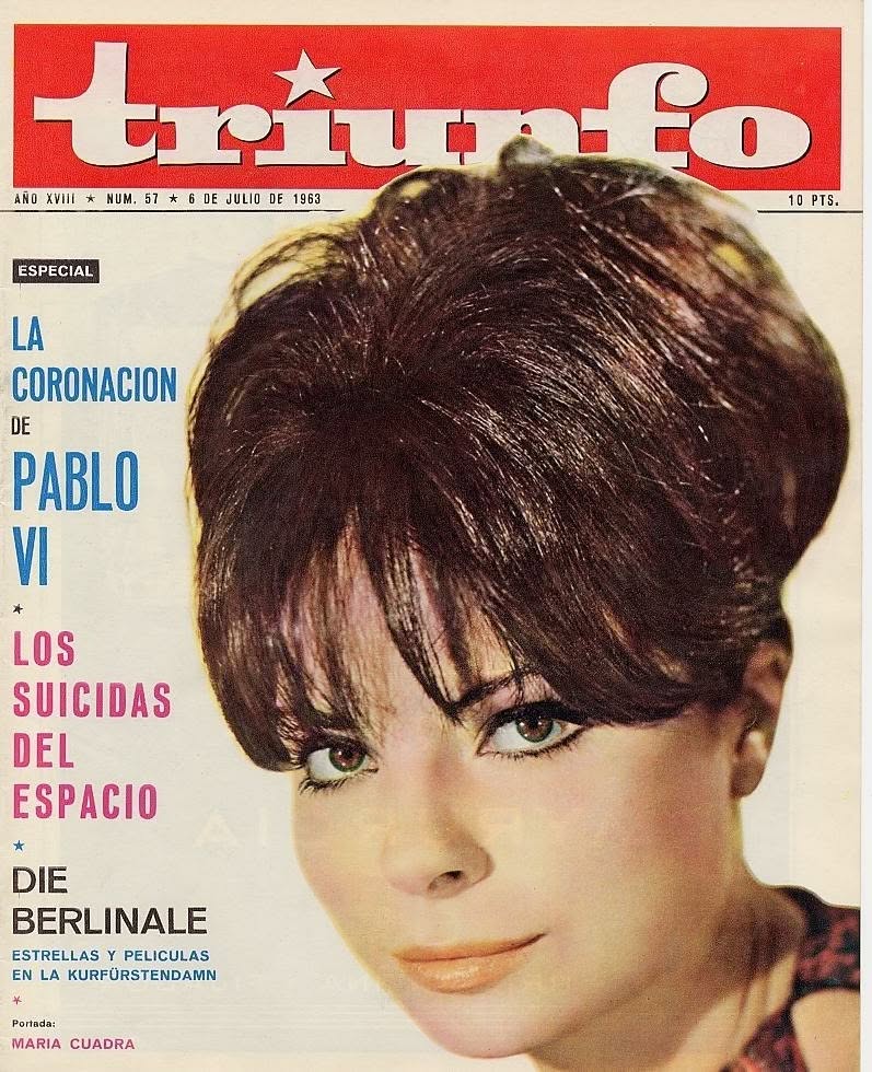 TRIUNFO magazine side cover Issue 57 6 July 1963