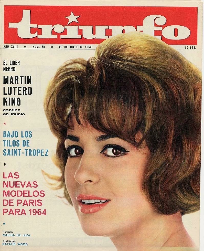 TRIUNFO magazine side cover Issue 59 20 July 1963
