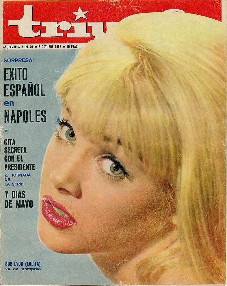 TRIUNFO magazine side cover Issue 70 5 October 1963