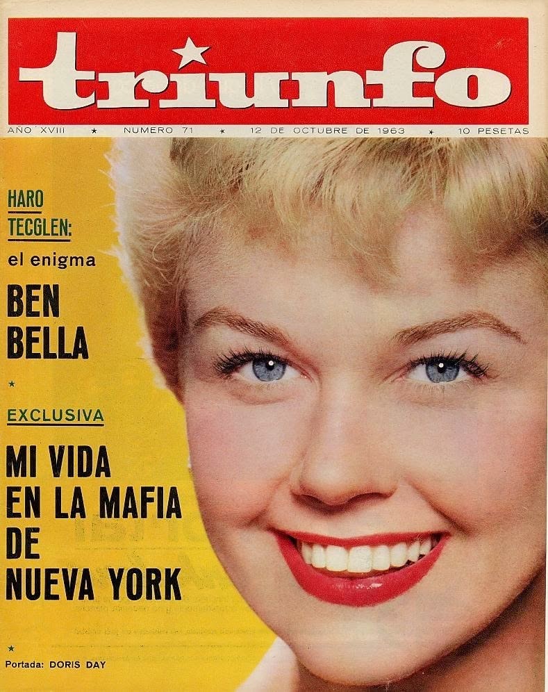 TRIUNFO magazine side cover Issue 71 12 October 1963