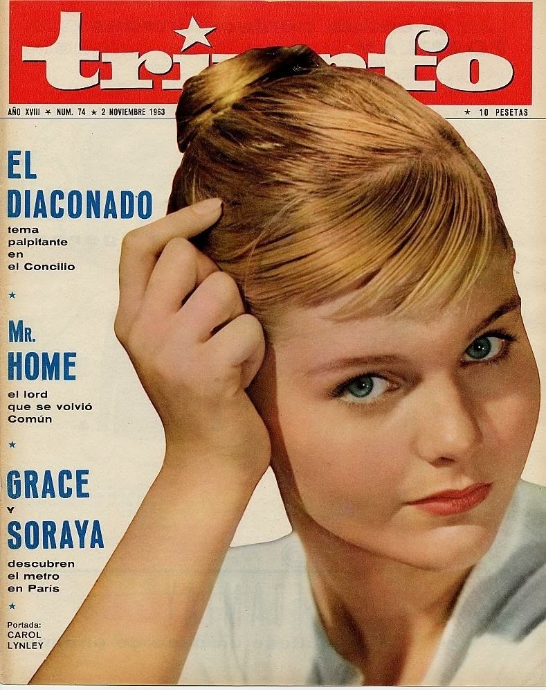 TRIUNFO magazine side cover Issue 74 2 November 1963